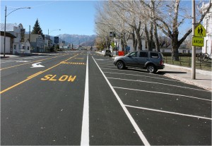 Main Street Rightsized (Photo courtesy of Mono County)